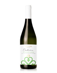 bouteille de vin blanc crateris italien
