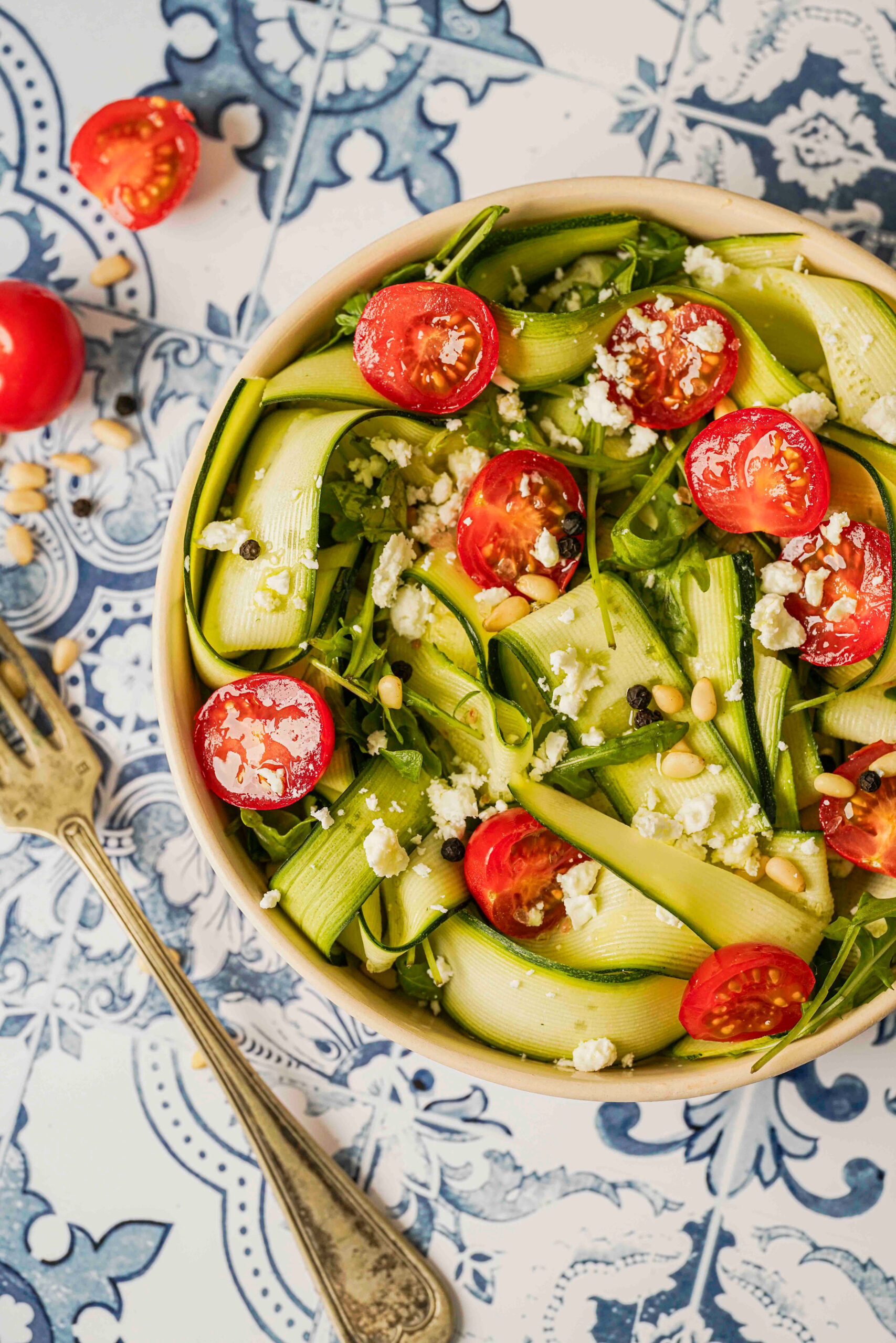 salade aux courgettes