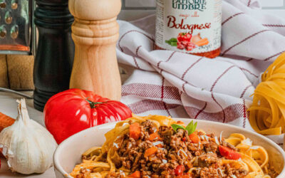 Tagliatelles à la bolognese