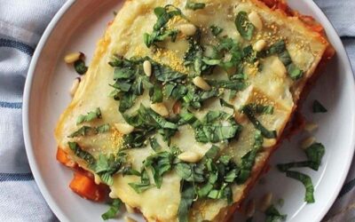 Lasagnes vegan aux lentilles