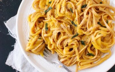 Linguine à la courge butternut